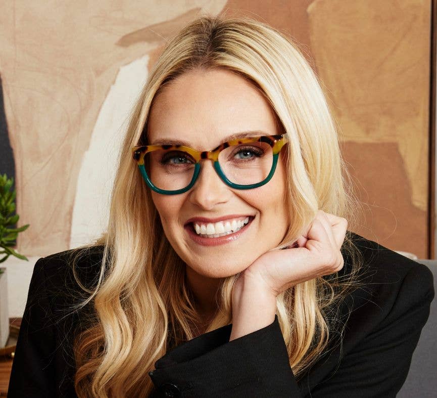 Faye Blue Light Reading Glasses - Peepers