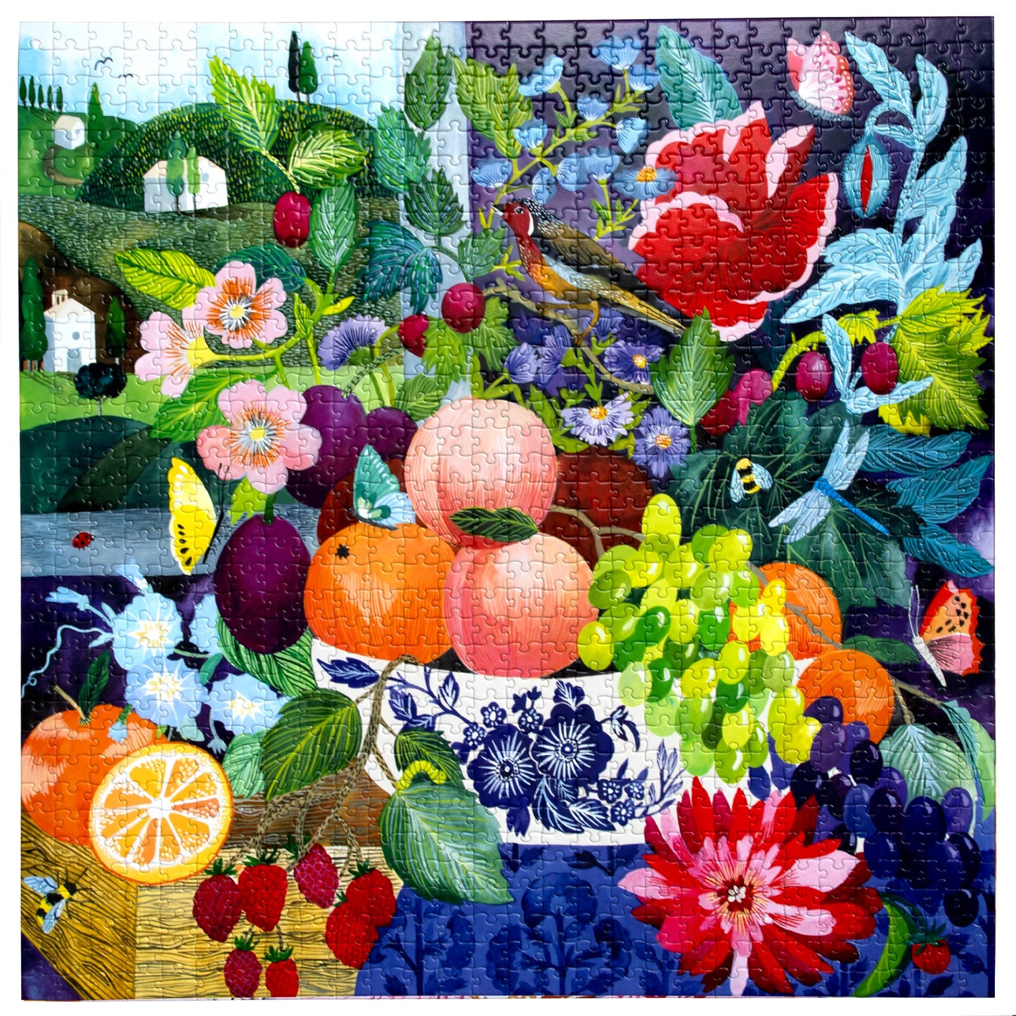 Stone Fruit Still Life 1000 Piece Puzzle