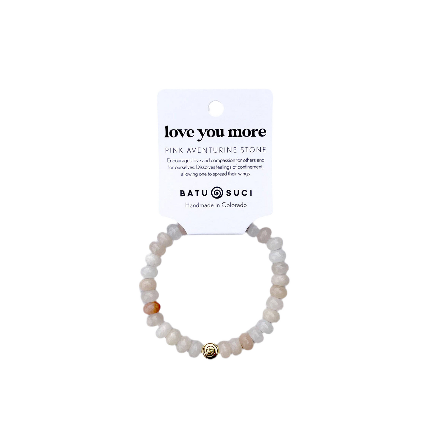 Love You More Rondelle Bracelet
