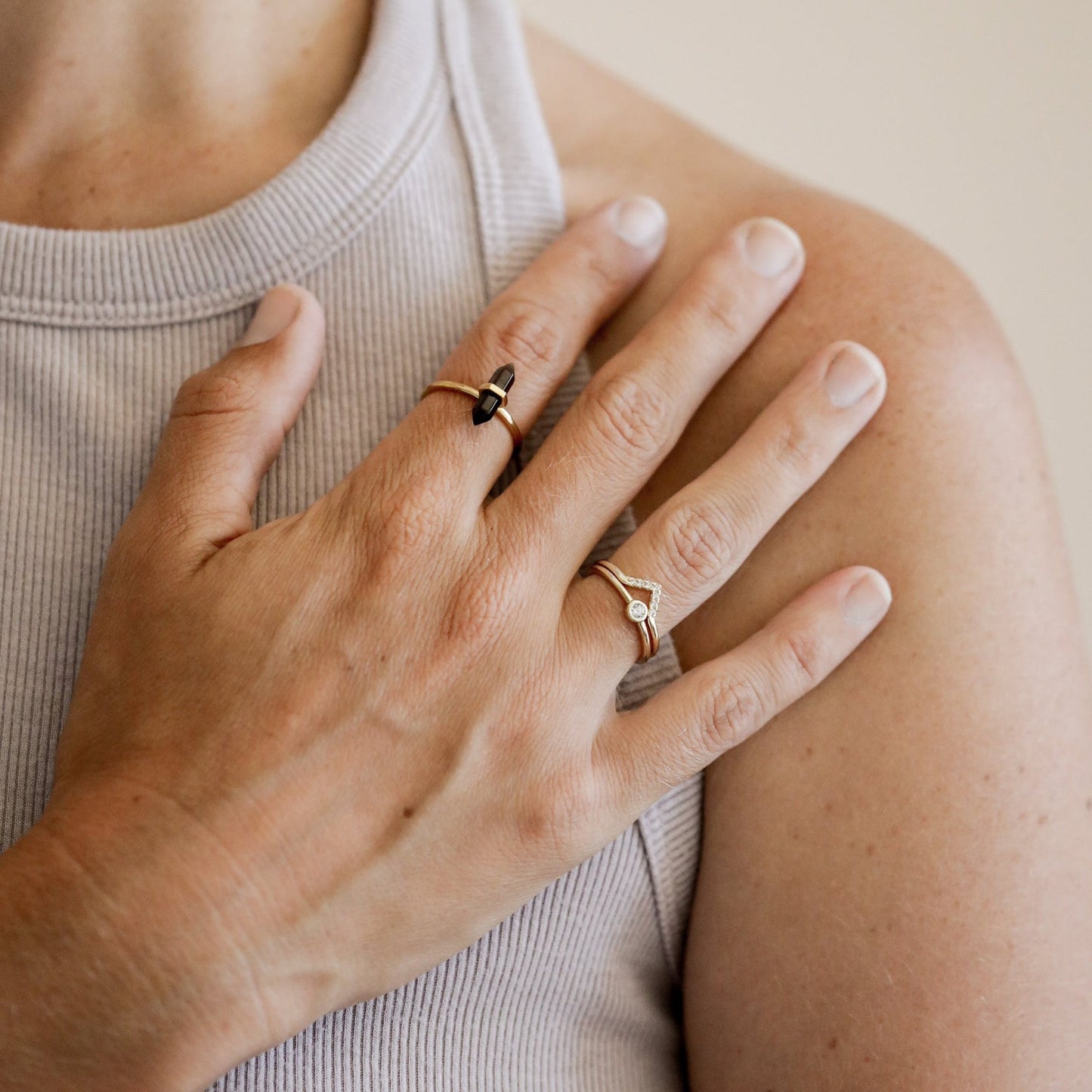 Lambda Ring - CZ - JaxKelly