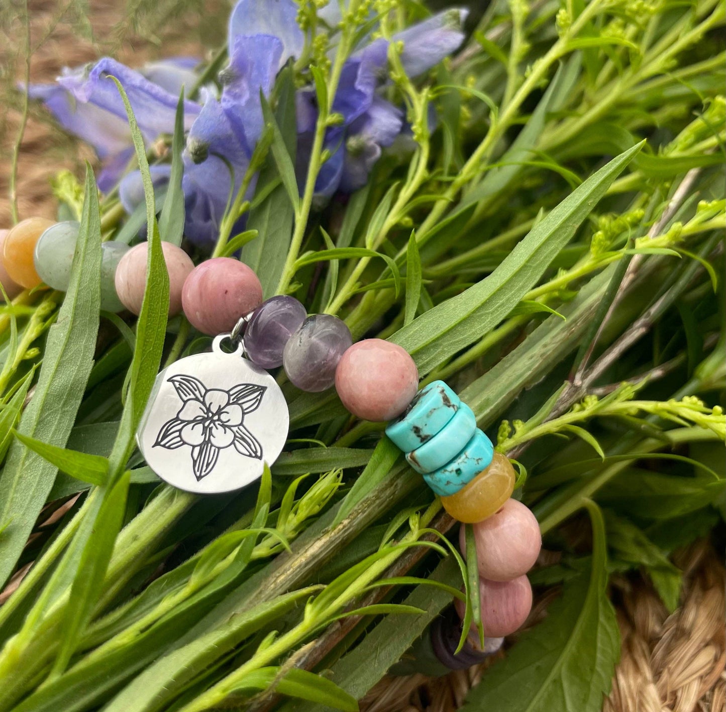 Colorado Wildflowers Bracelet