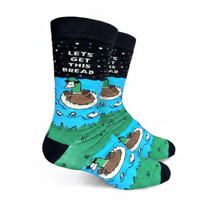 Let’s Get This Bread Men’s Crew Socks