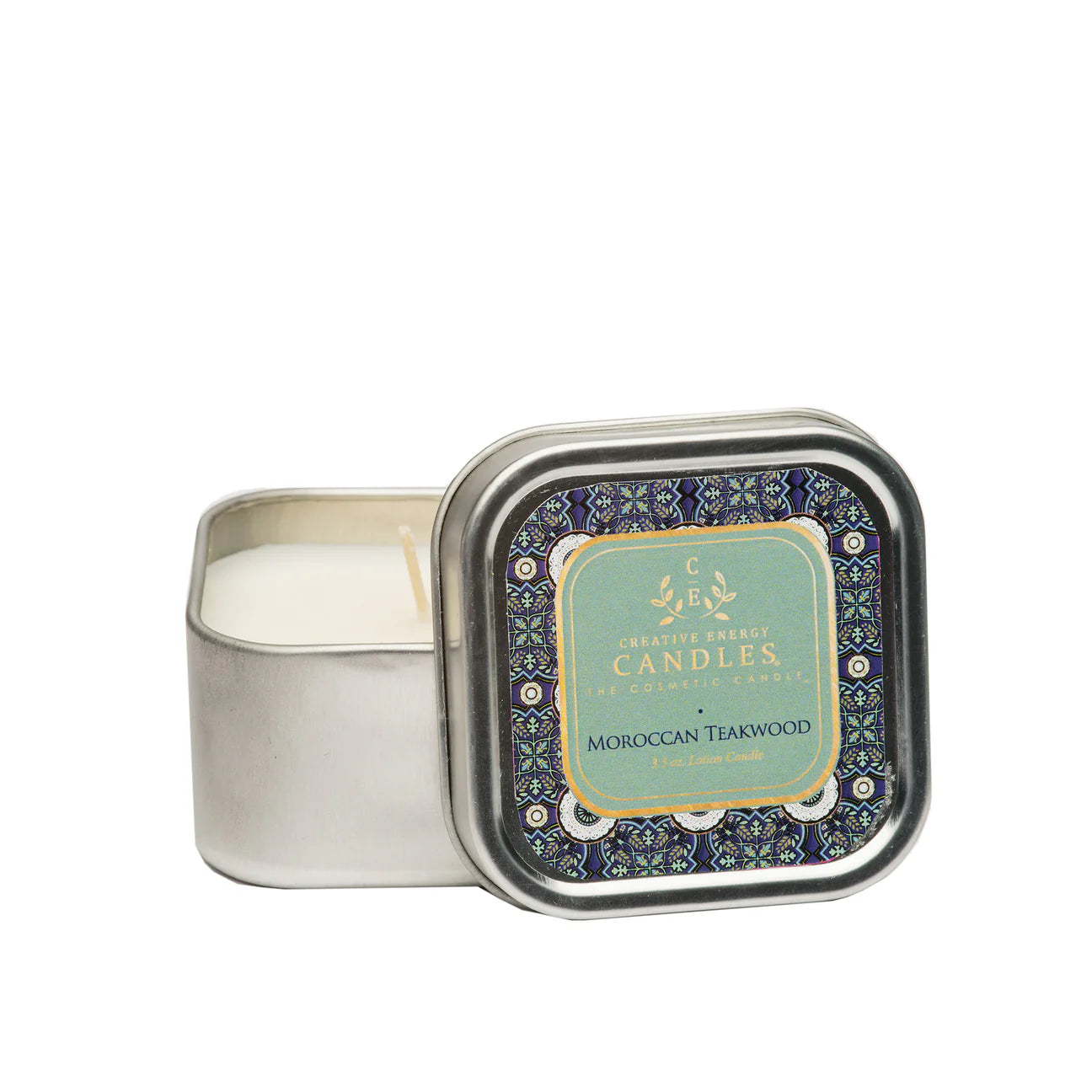 Lotion Candle - Moroccan Teakwood - Creative Energy