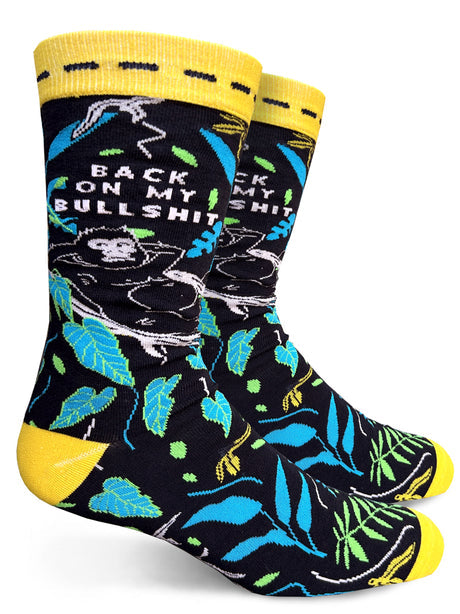 Back On My Bullshit Men’s Crew Socks
