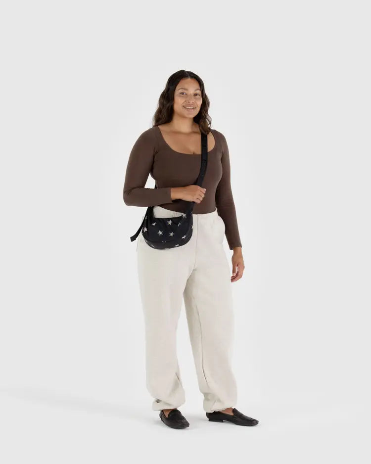 Small Nylon Crescent Bag - Baggu