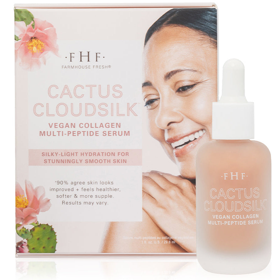CACTUS CLOUDSILK™ VEGAN COLLAGEN MULTI-PEPTIDE SERUM - FarmHouse Fresh