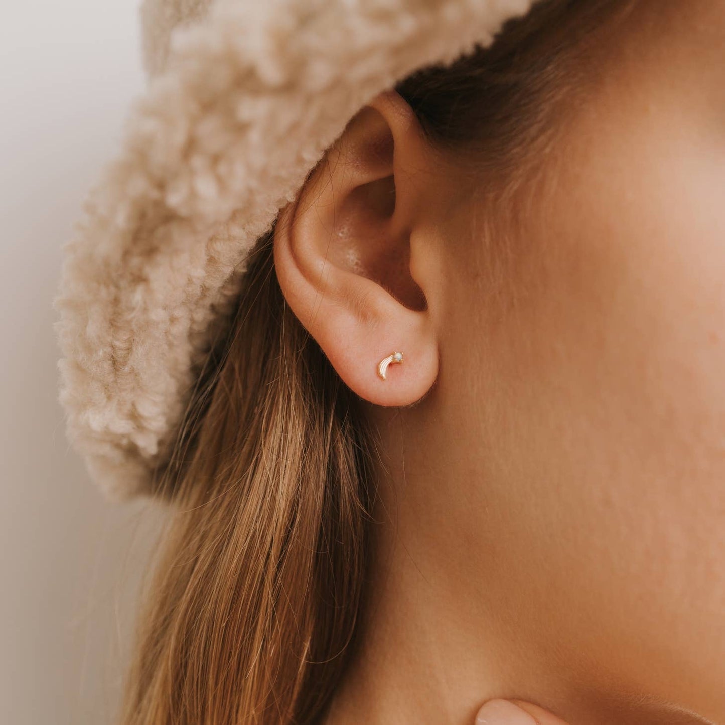 Opal Nova Stud Earrings