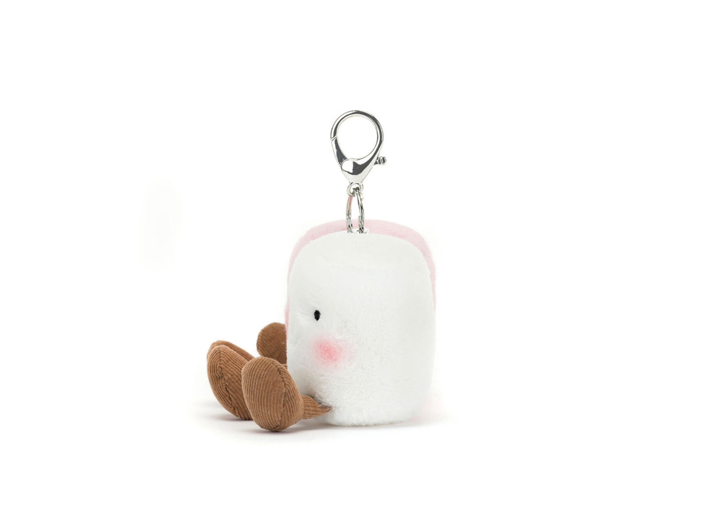 Amuseables Pair Of Marshmallows Bag Charm - JELLYCAT