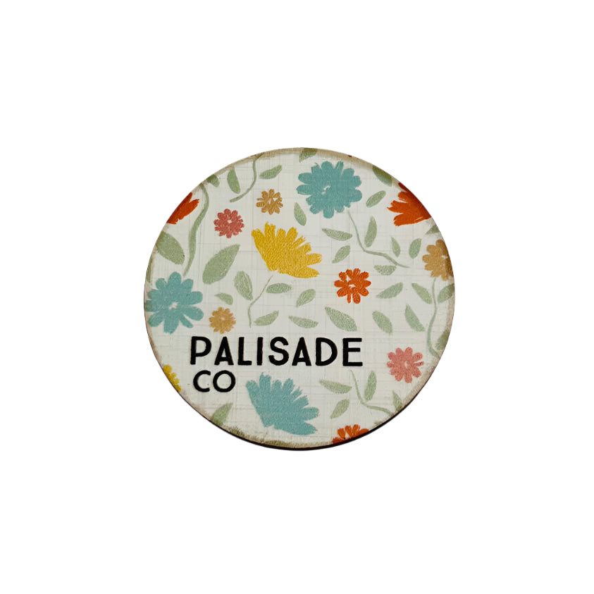 Palisade Colorful Floral Magnet