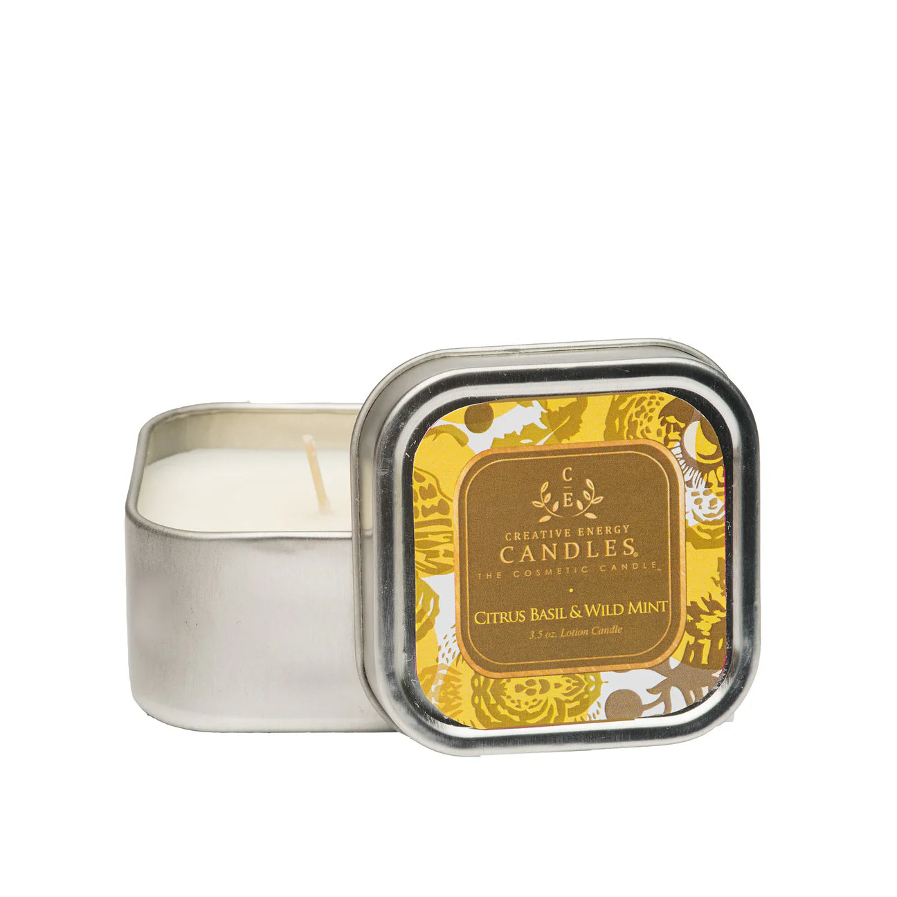 Lotion Candle - Citrus Basil & Wild Mint - Creative Energy