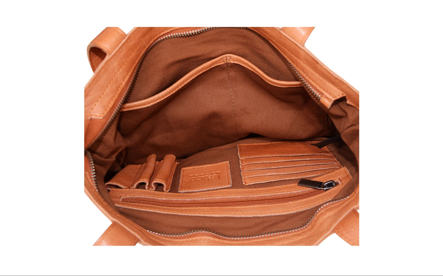 Leon Leather Tote/Shoulder Bag