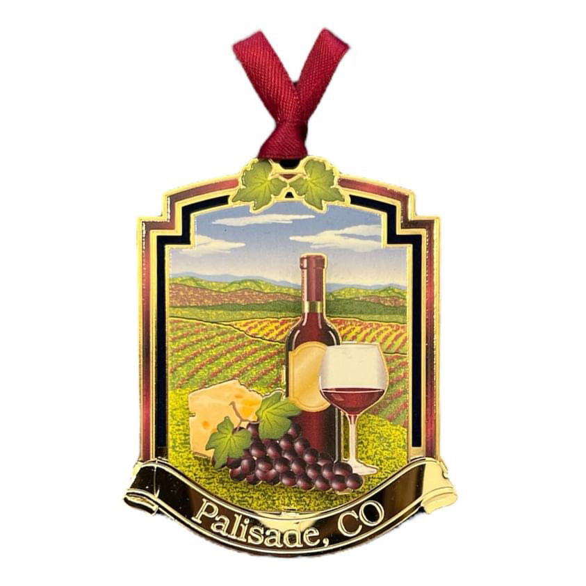 Palisade Wine & Vineyard Christmas Ornament