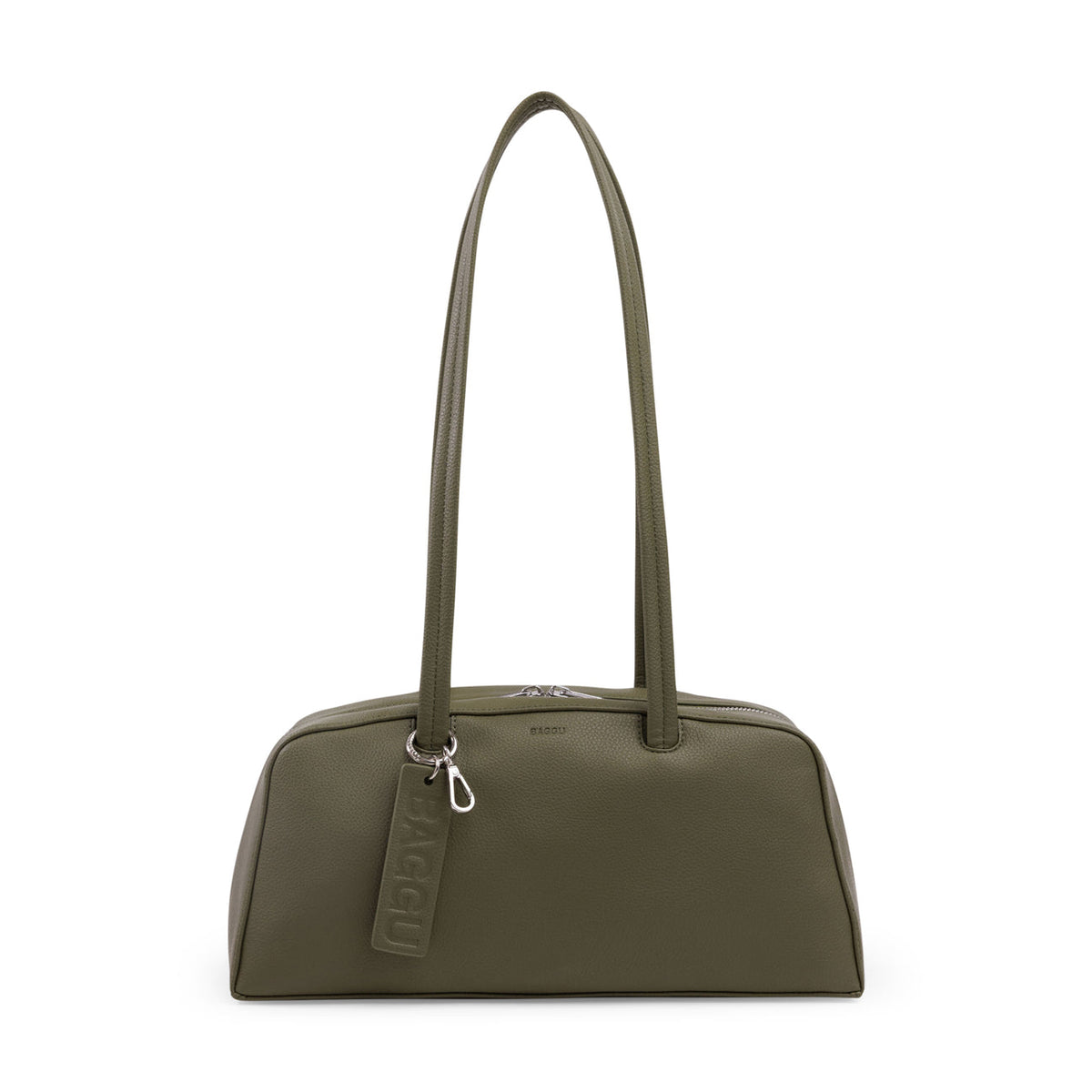 Recycled Leather Bowler Bag - Baggu