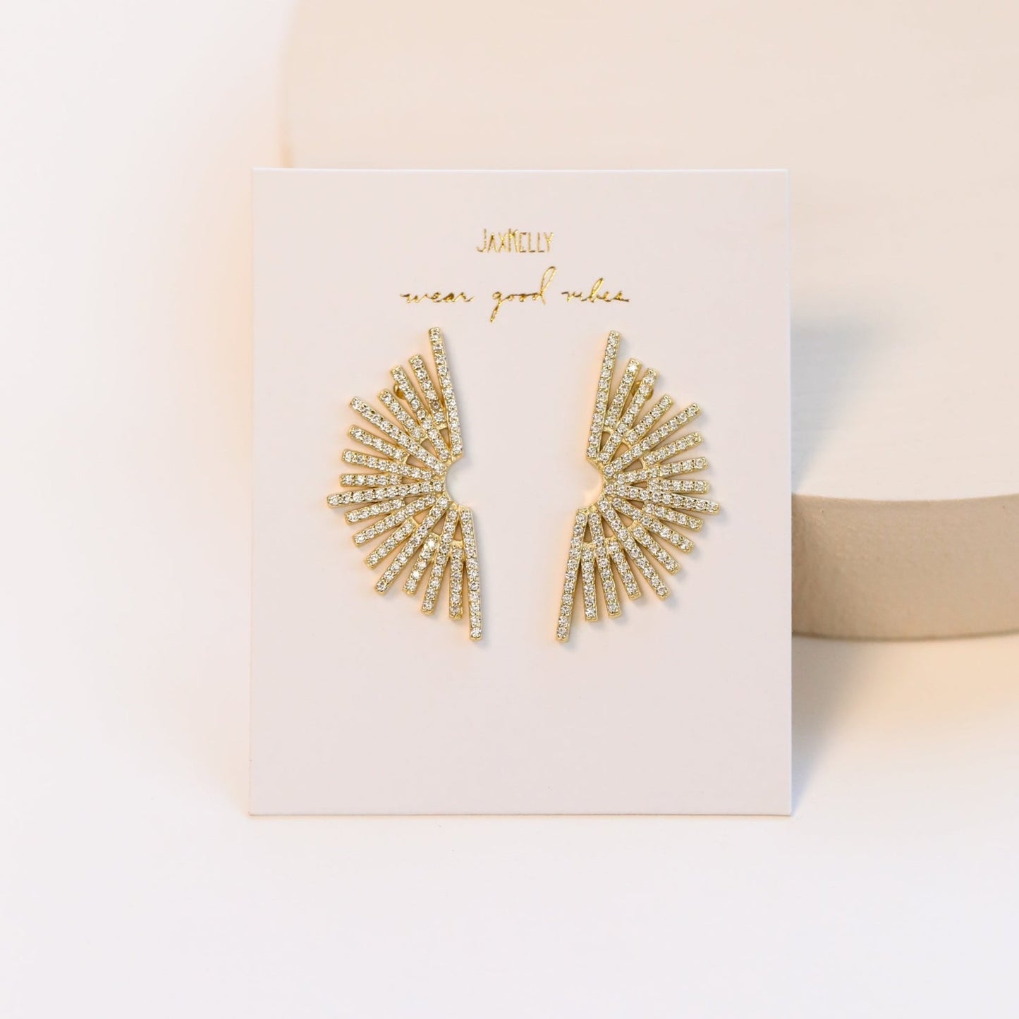 Celestial Sunburst Earrings