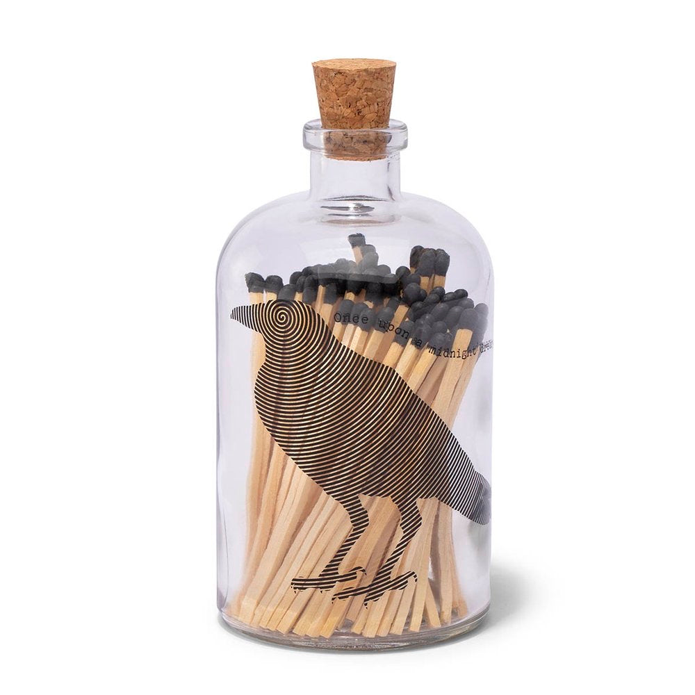 Large Apothecary Match Bottle