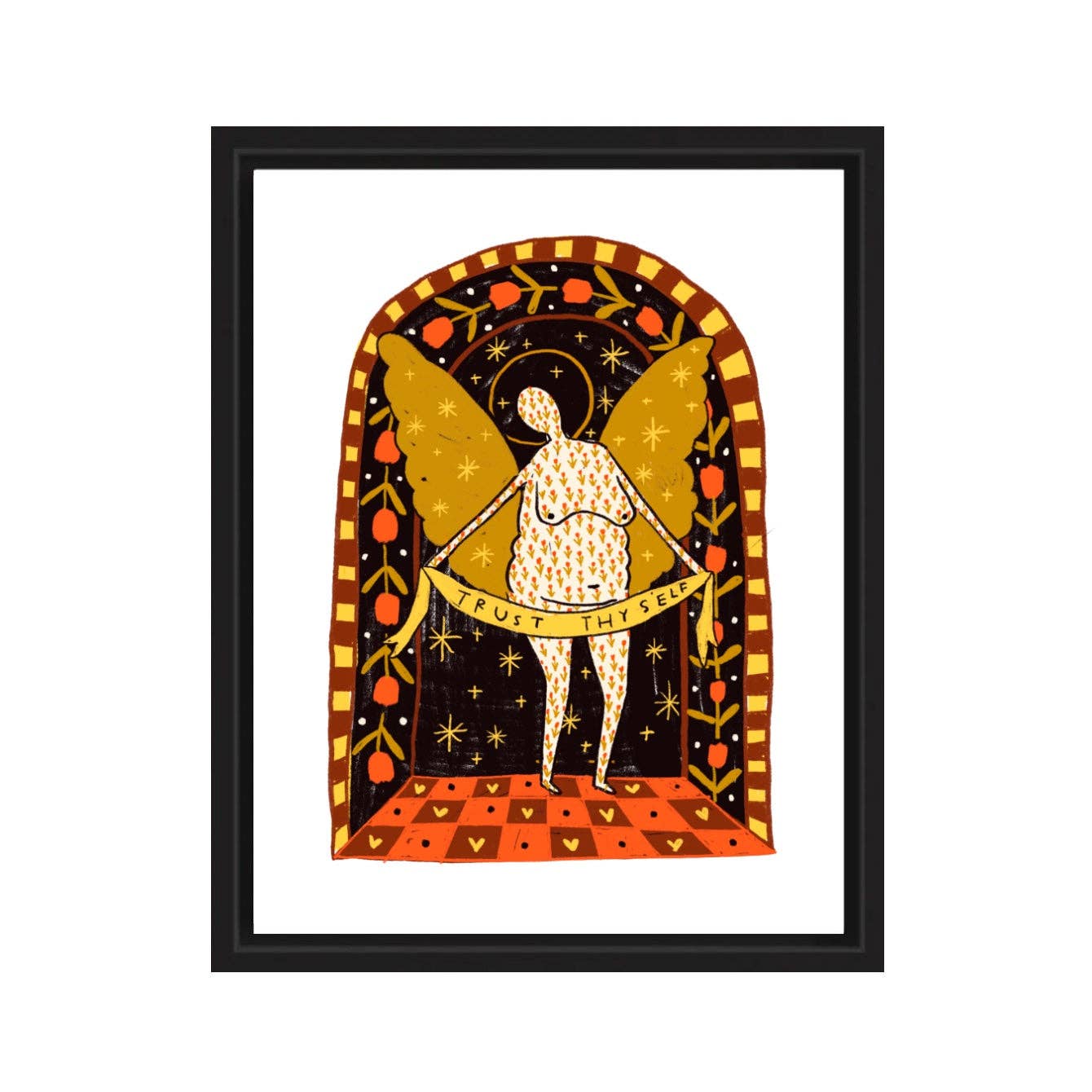 Trust Thyself 8.5x11 Art Print