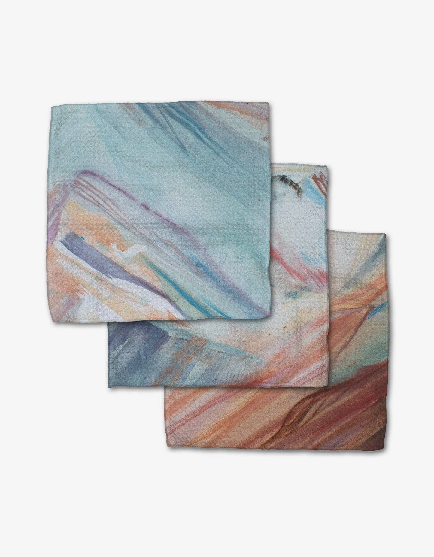 Golden Hour in the Rockies Dishcloth Set - Geometry