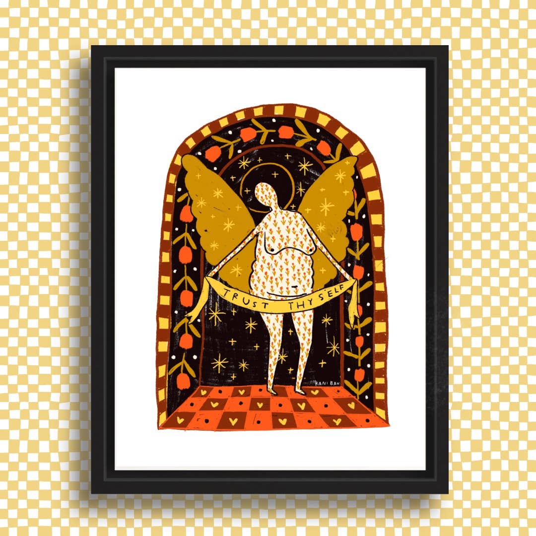 Trust Thyself 8.5x11 Art Print