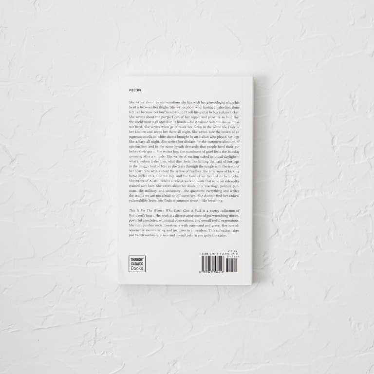 This Is For The Women Who Don't Give A Fuck - Book