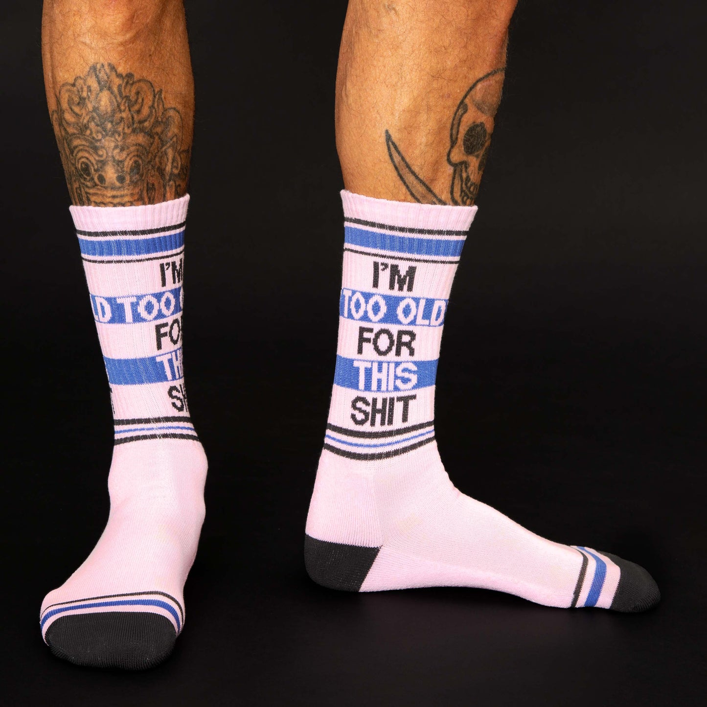 This Shit Gym Crew Socks