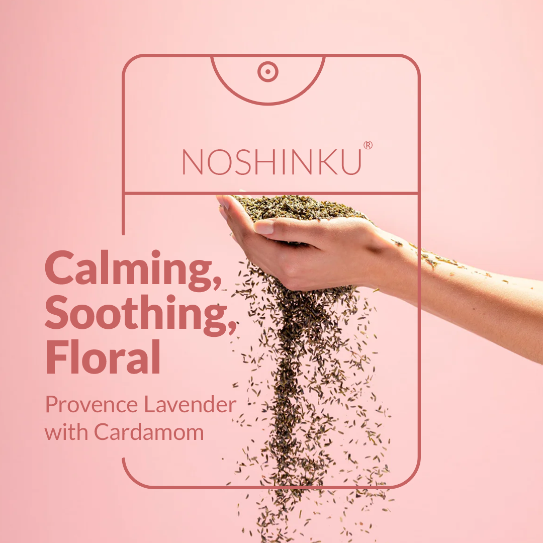 Lavender Nourishing Hand Sanitizer Mini Travel Refill Pouch - Noshinku