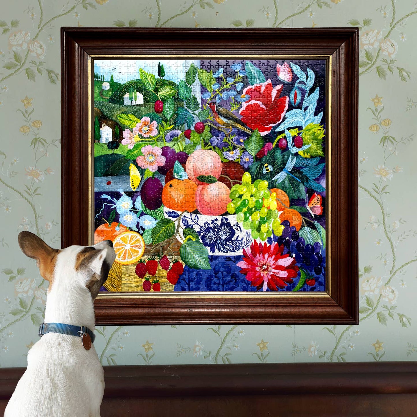 Stone Fruit Still Life 1000 Piece Puzzle