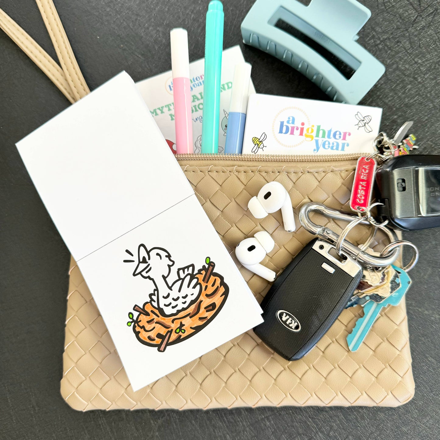 Pocket Pets - Mini Coloring Book for Adult