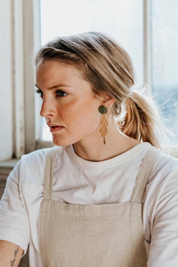 Juliet Garland Earrings - Handmade in Colorado
