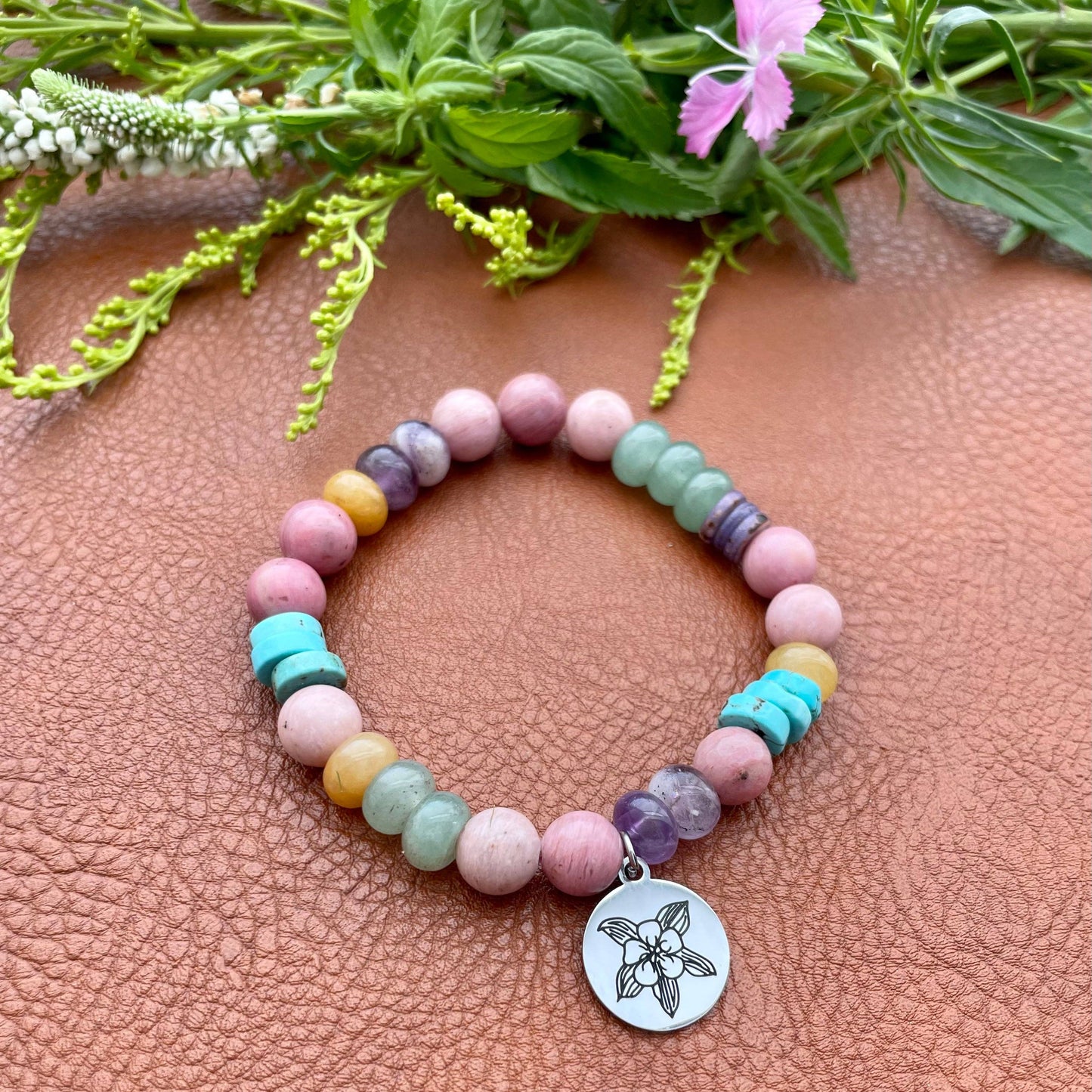 Colorado Wildflowers Bracelet