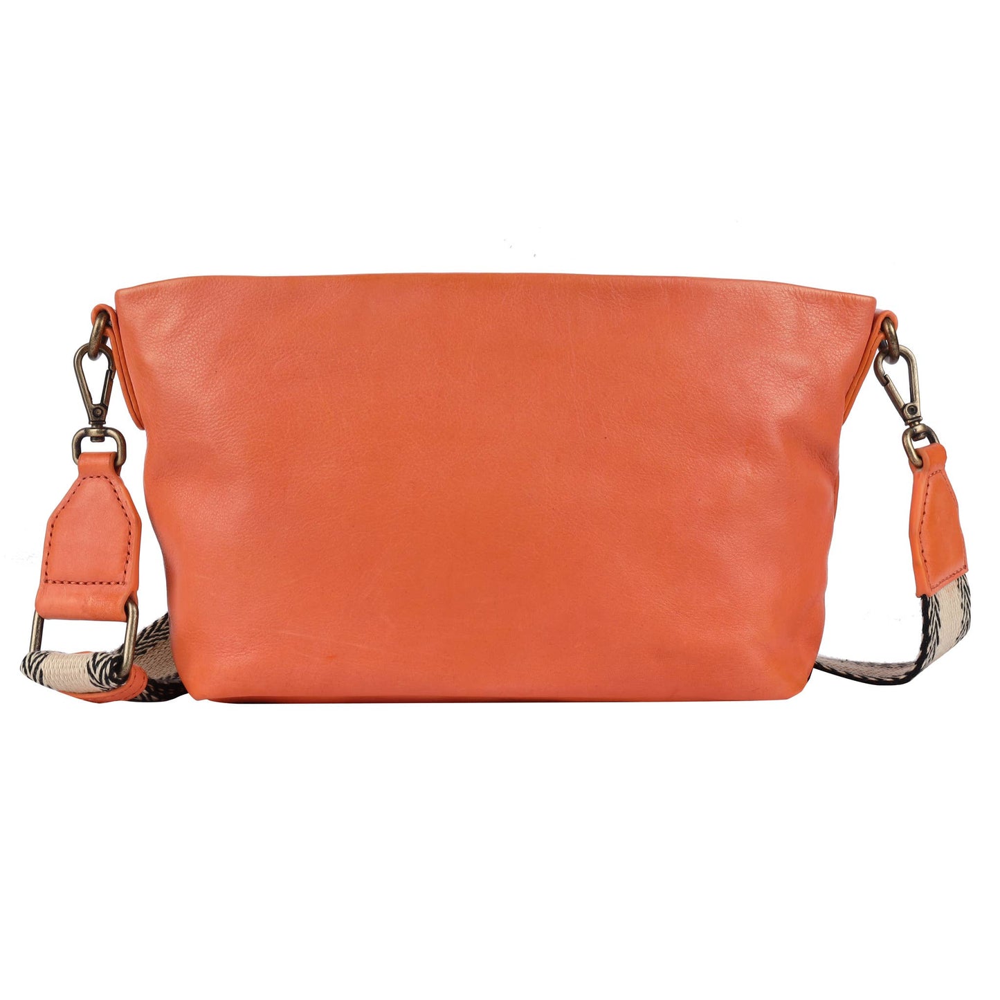 Aquarius Handcrafted Leather Crossbody Bag