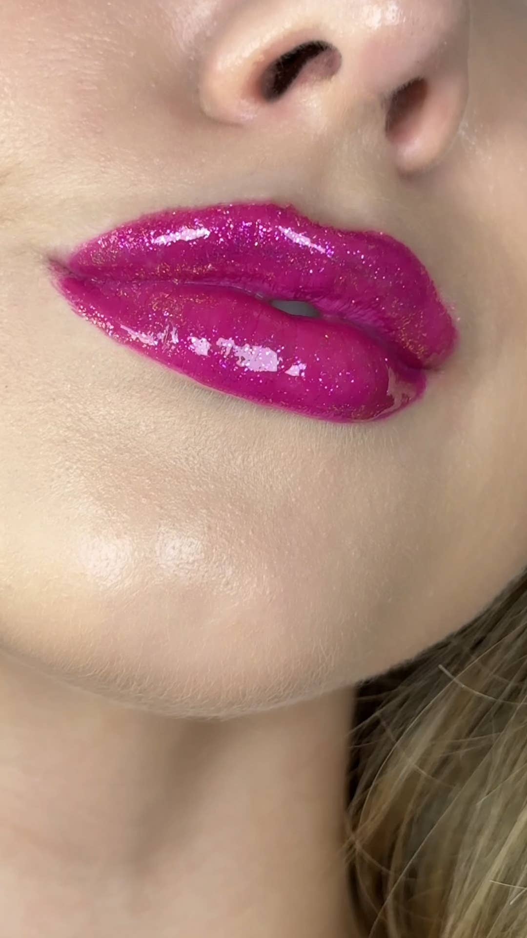 Glitter Lip Duo - Quiet Riot 2in1 - Pink-Fusion - Lip Paint