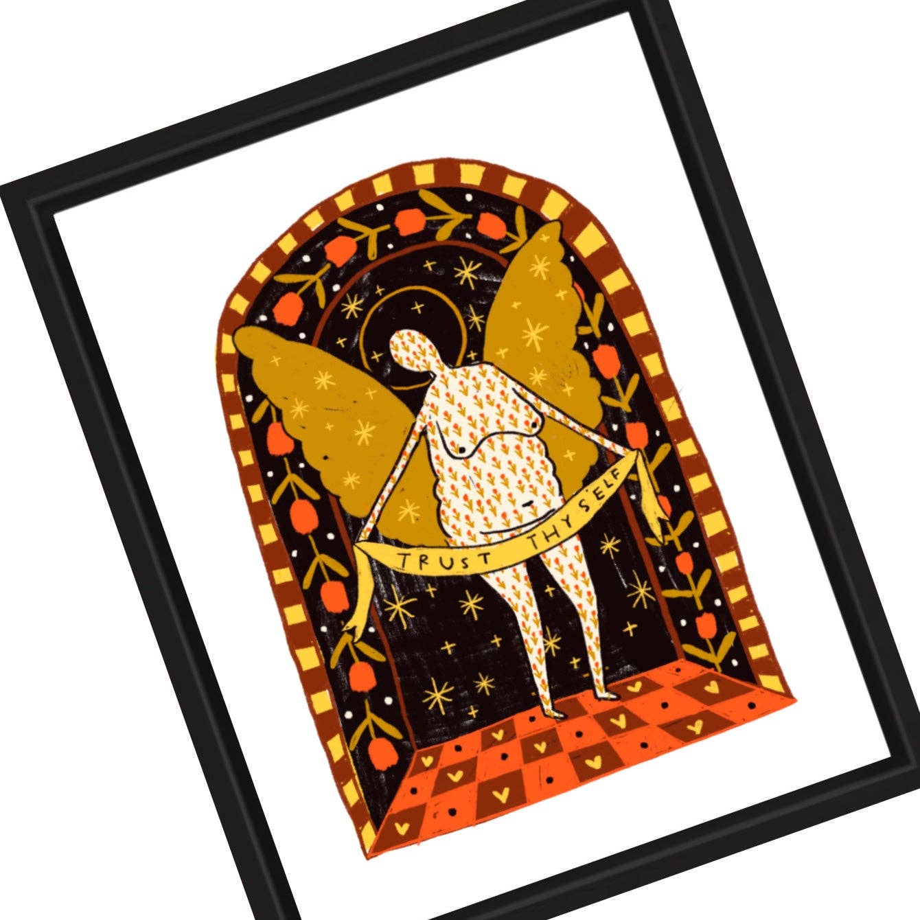 Trust Thyself 8.5x11 Art Print