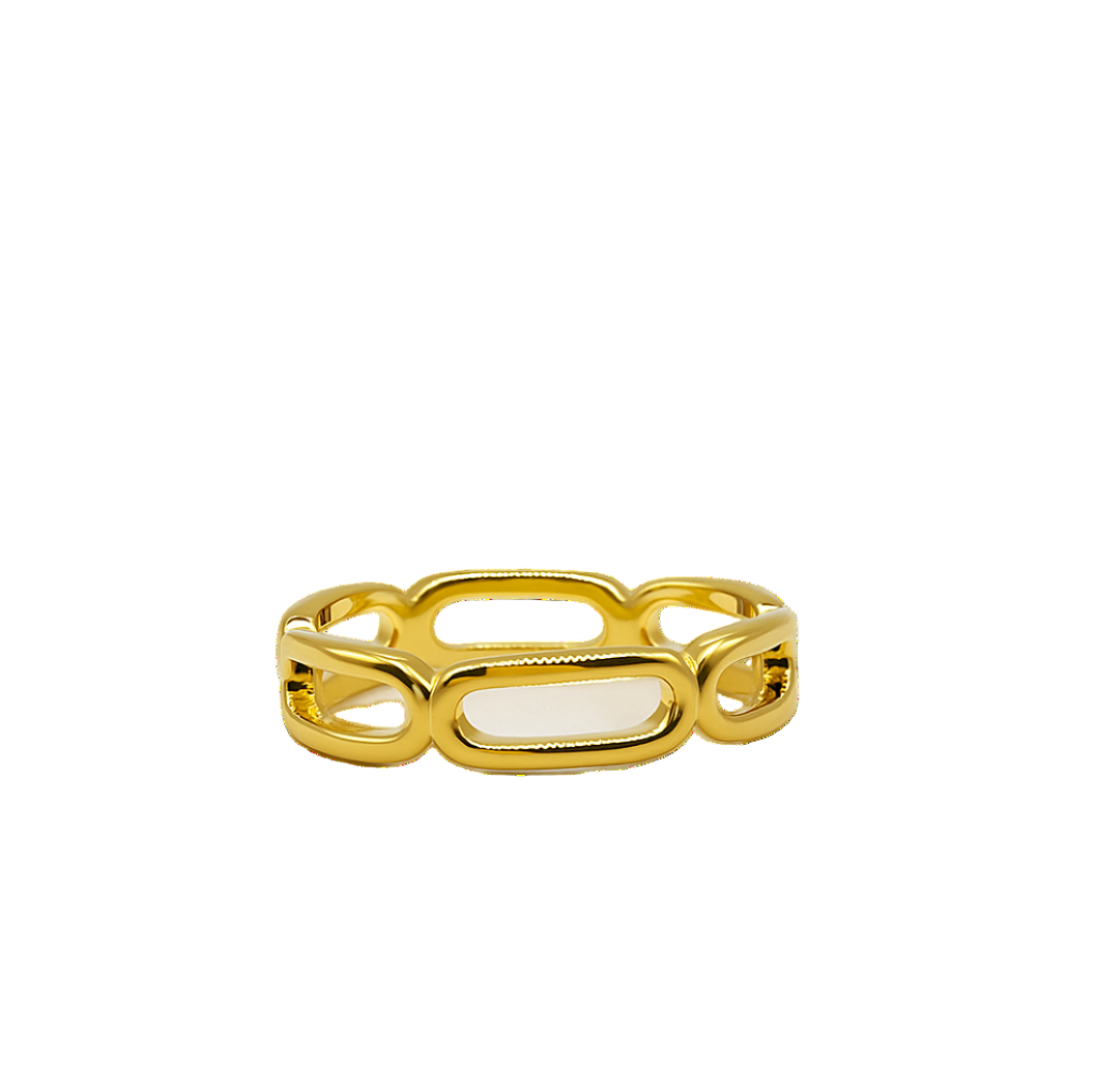 Chain Link Gold Ring - JaxKelly