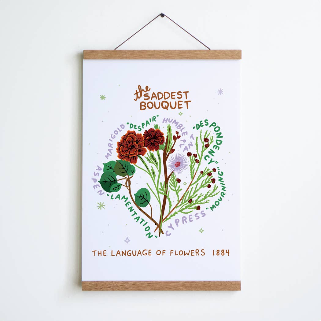 Saddest Bouquet Print