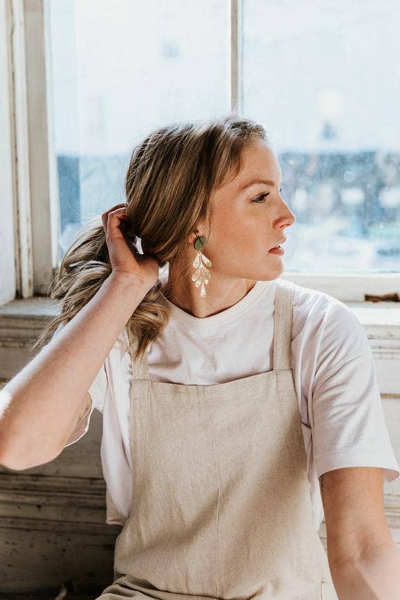 Juliet Garland Earrings - Handmade in Colorado