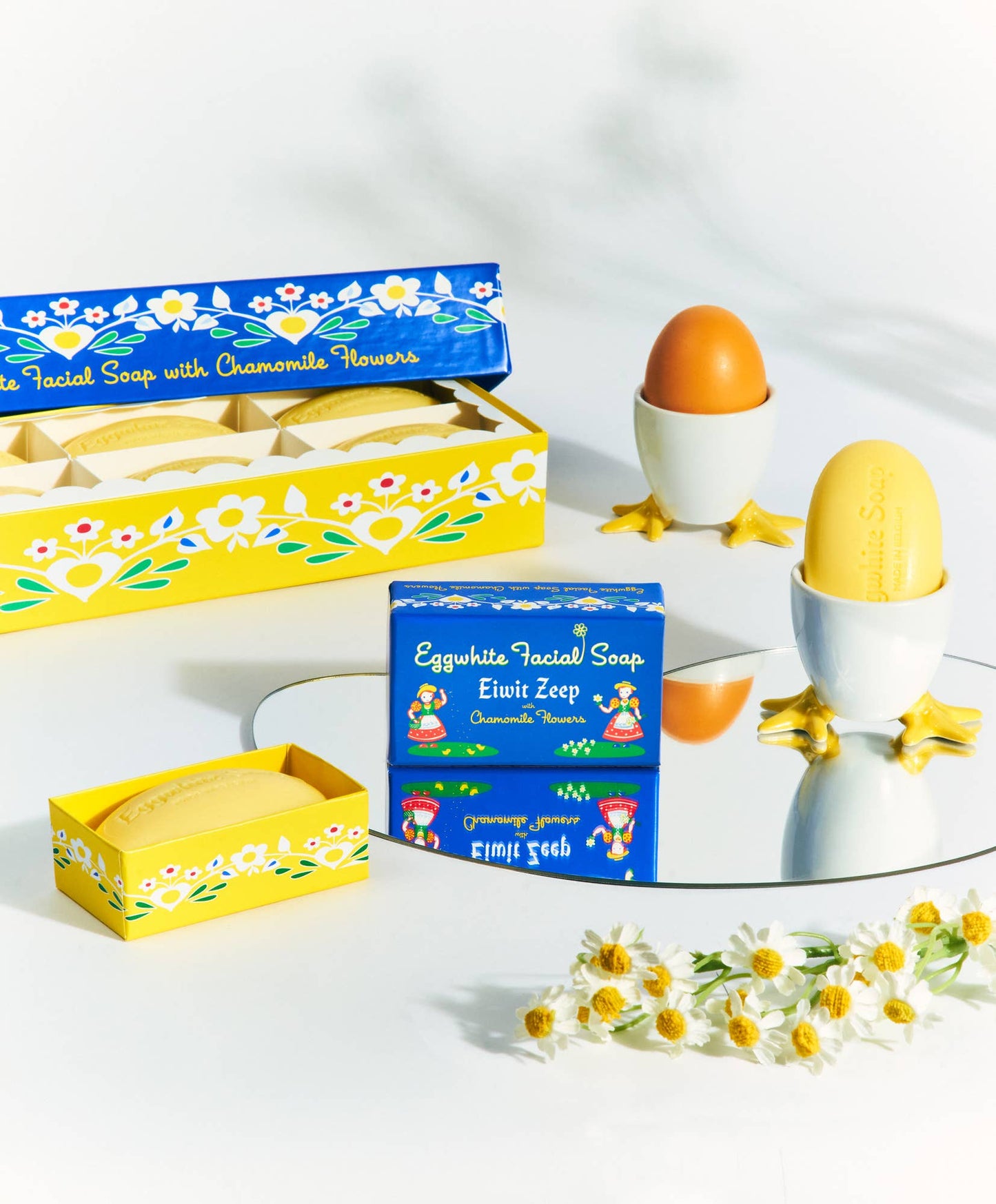 Eggwhite and Chamomile Facial Soap - Kalastyle Soap Co.
