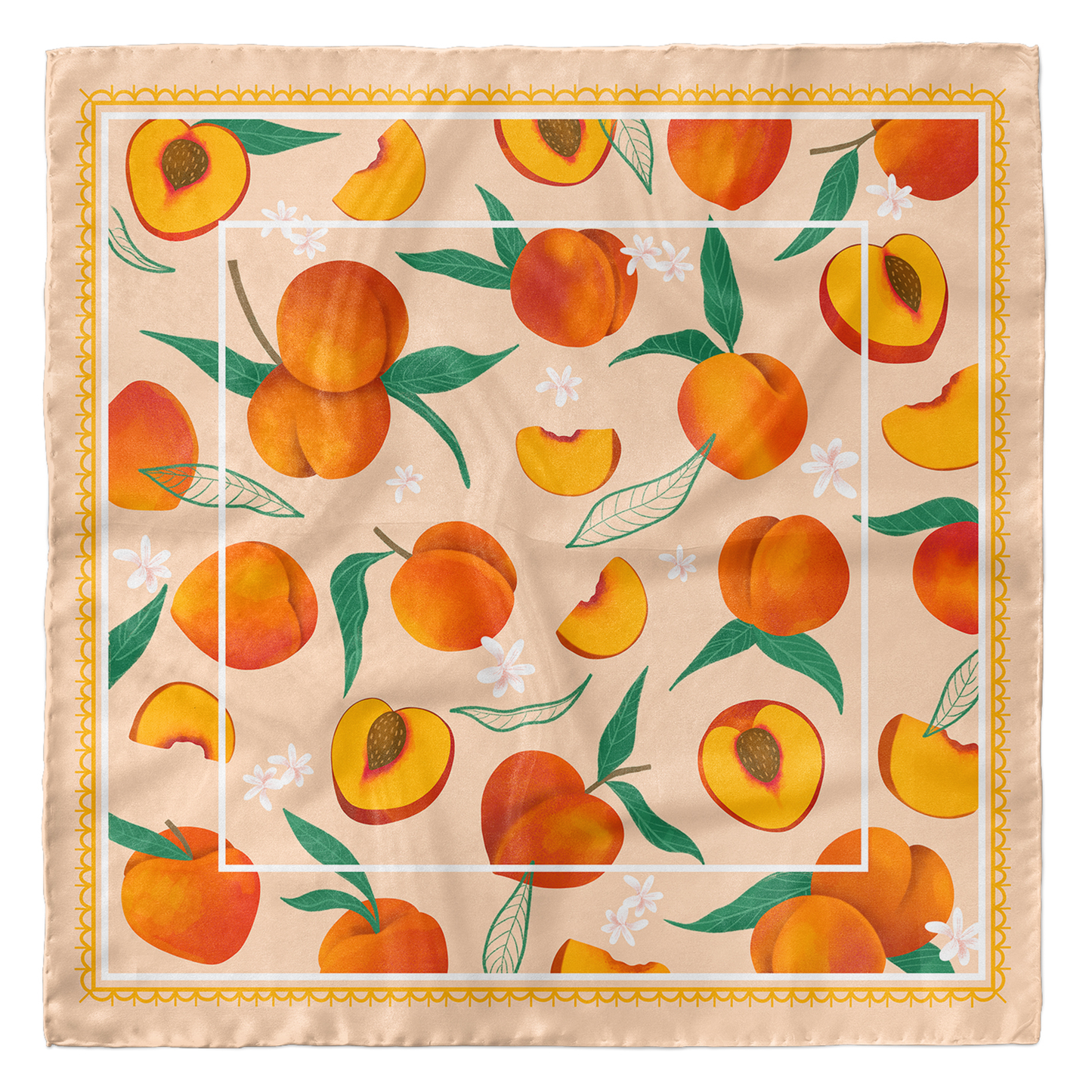 Peaches n Cream Cotton Bandana