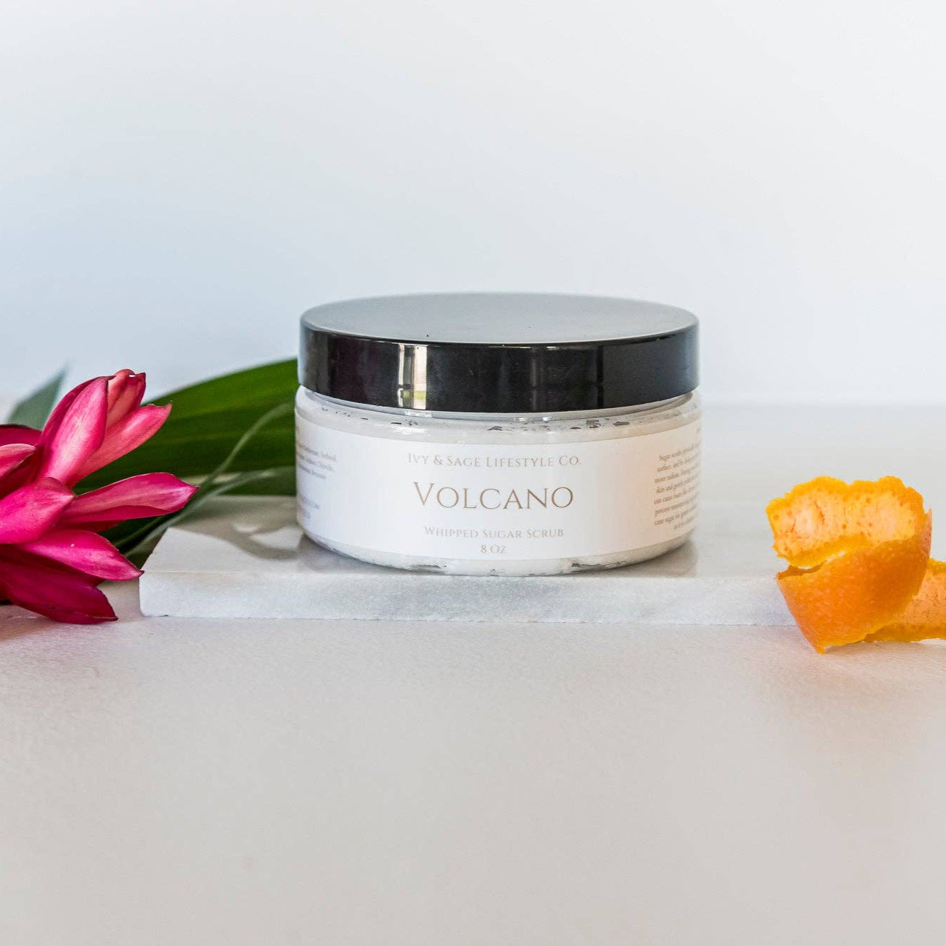 Ivy & Sage Co. Whipped Sugar Scrub: Volcano