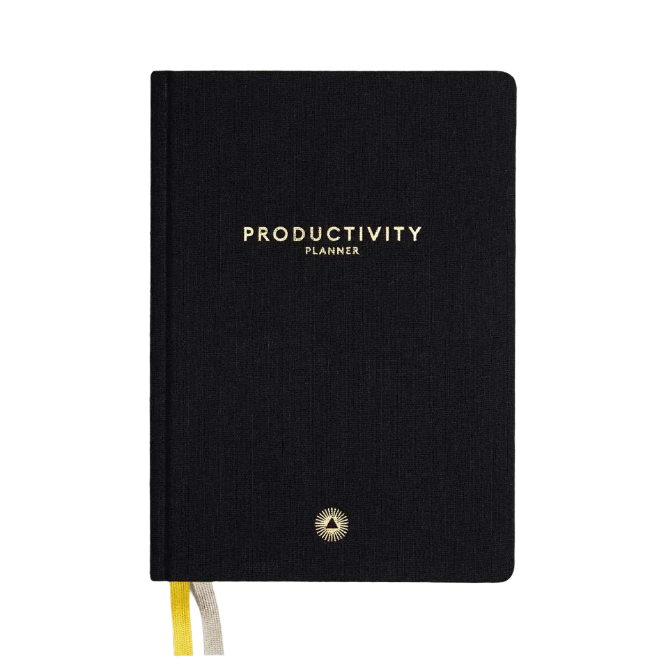 Productivity Planner Black - Time Tracking, Goals, Self-Care