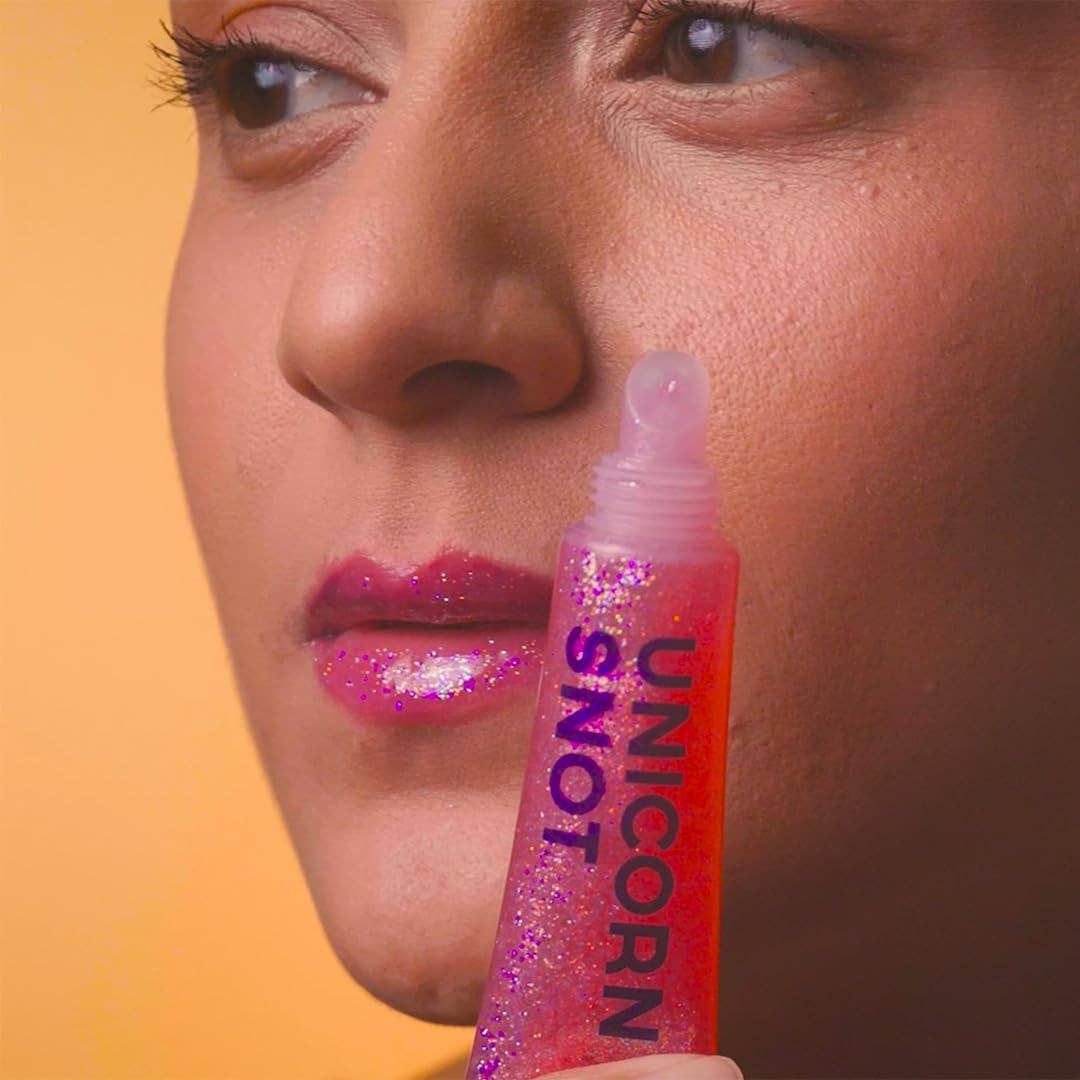 Glitter Boss | Flamingo | Glitter Lip Gloss | Smooth&Sparkly - Unicorn Snot