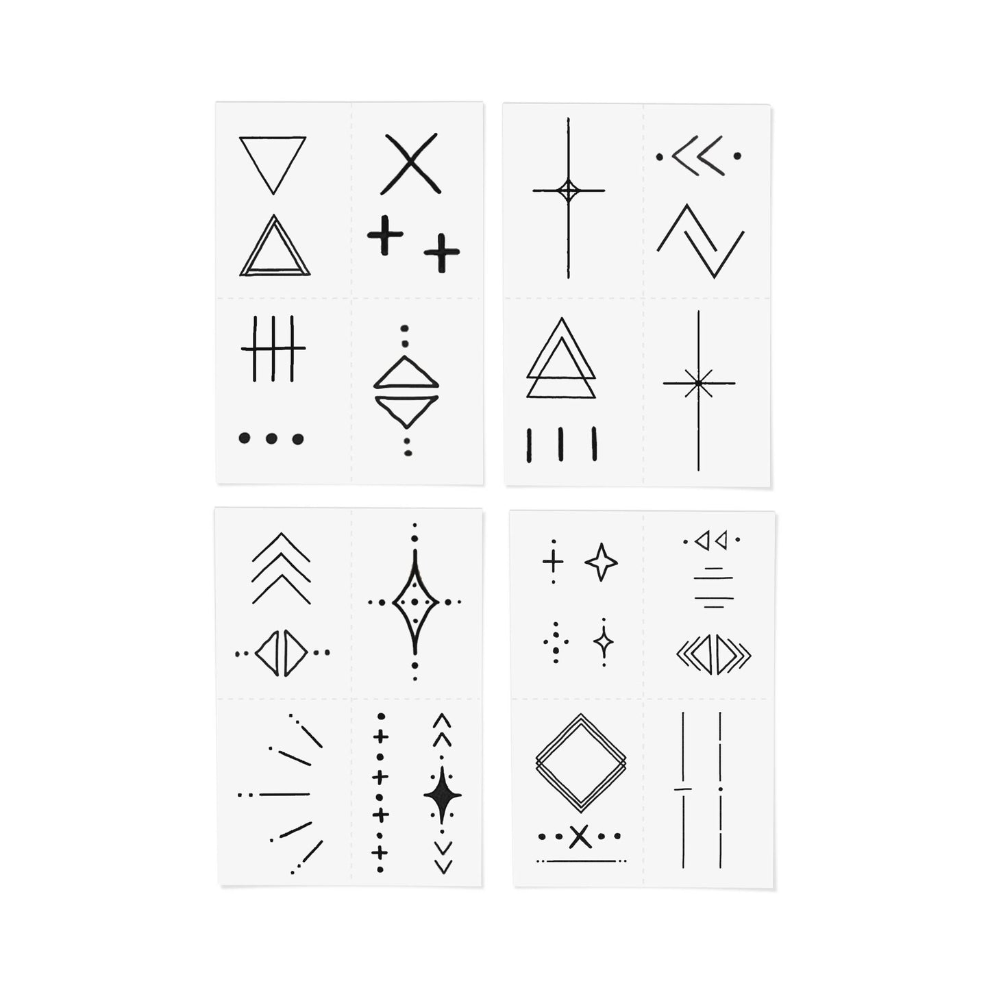 INKED by Dani - Linear Temporary Tattoo Pack