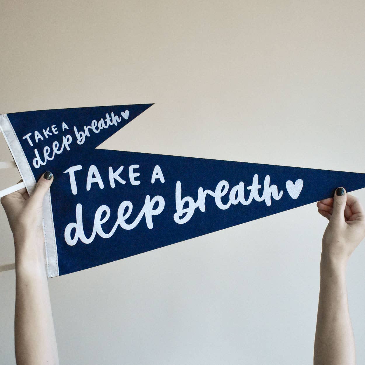 Take A Deep Breath Pennant