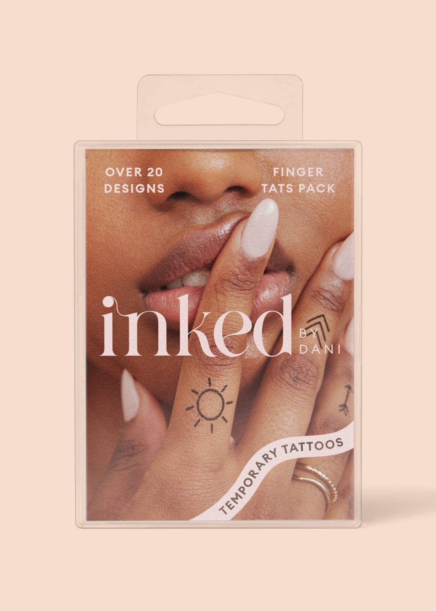 INKED by Dani - Finger Tats Temporary Tattoo Pack