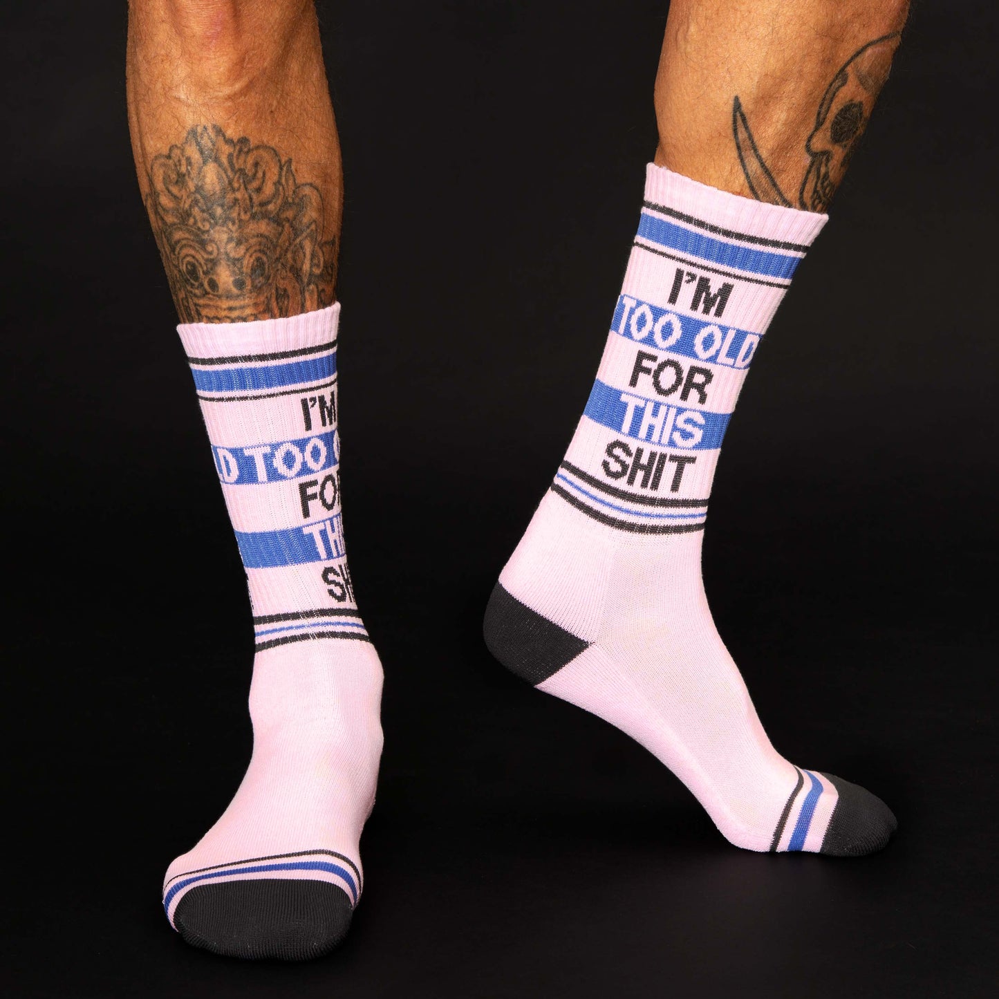 This Shit Gym Crew Socks