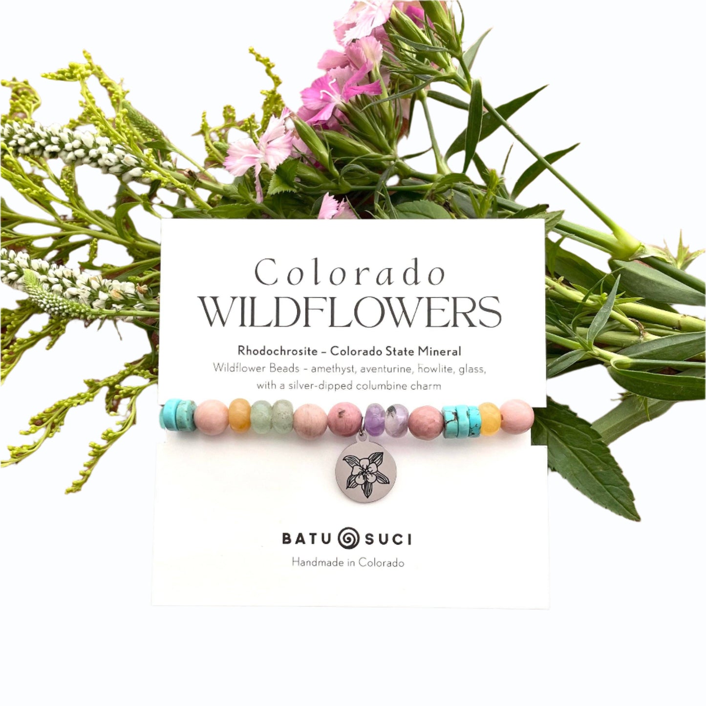 Colorado Wildflowers Bracelet
