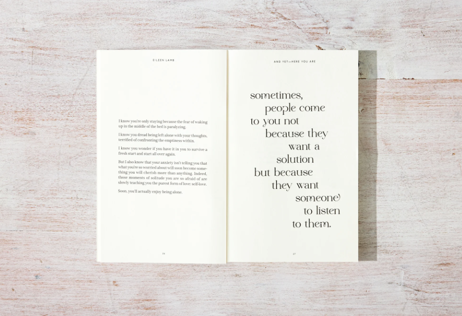 And Yet – Here You Are - Eileen Lamb