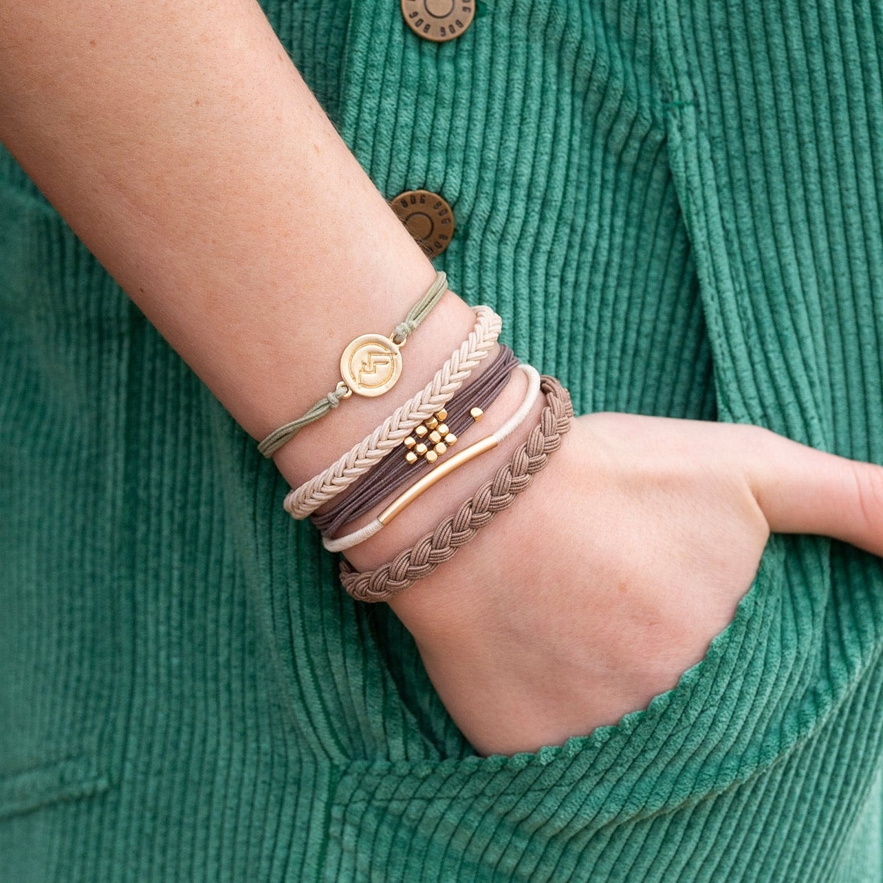 Hair Tie Bracelets - Climb