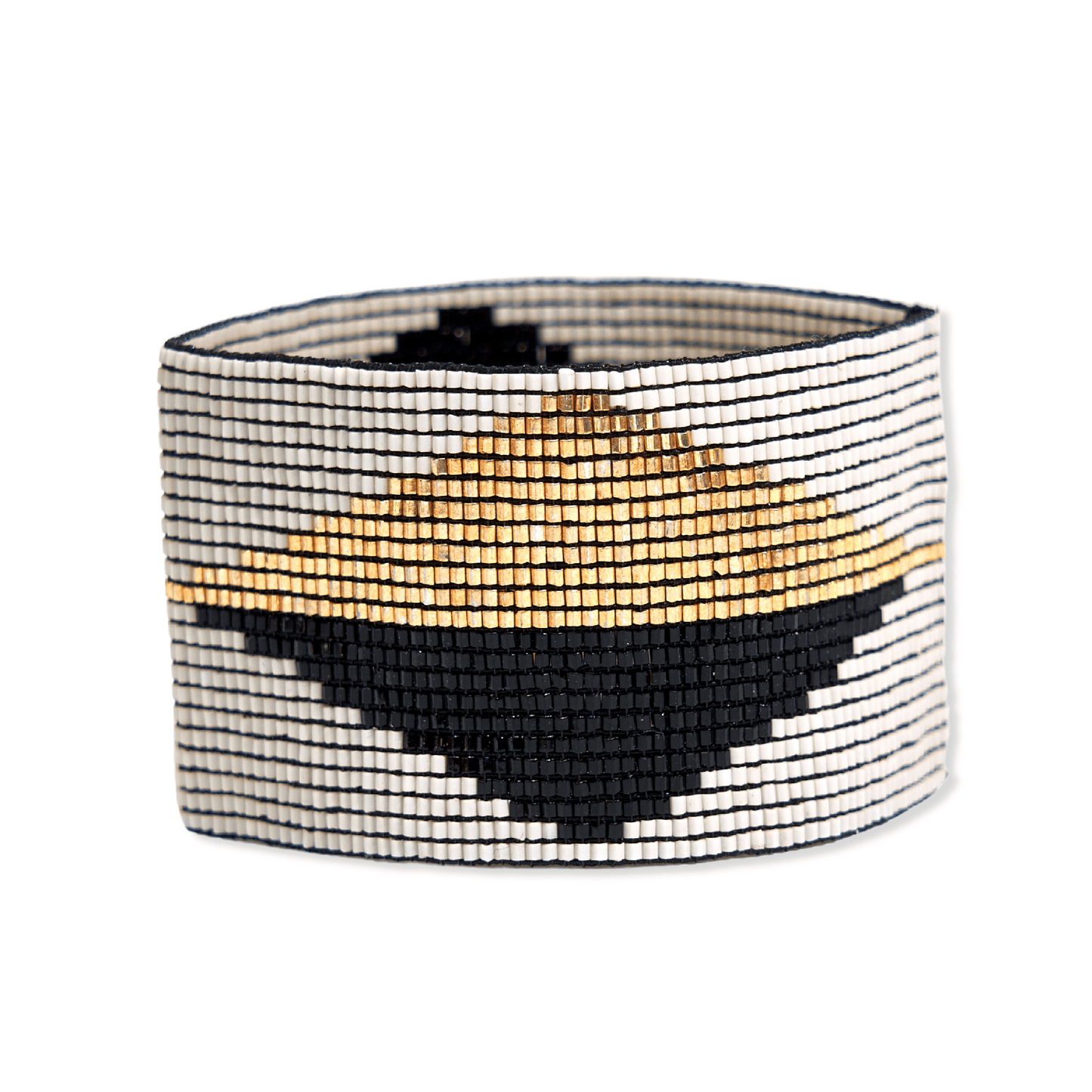 Brooklyn Split Diamond Beaded Stretch Bracelet