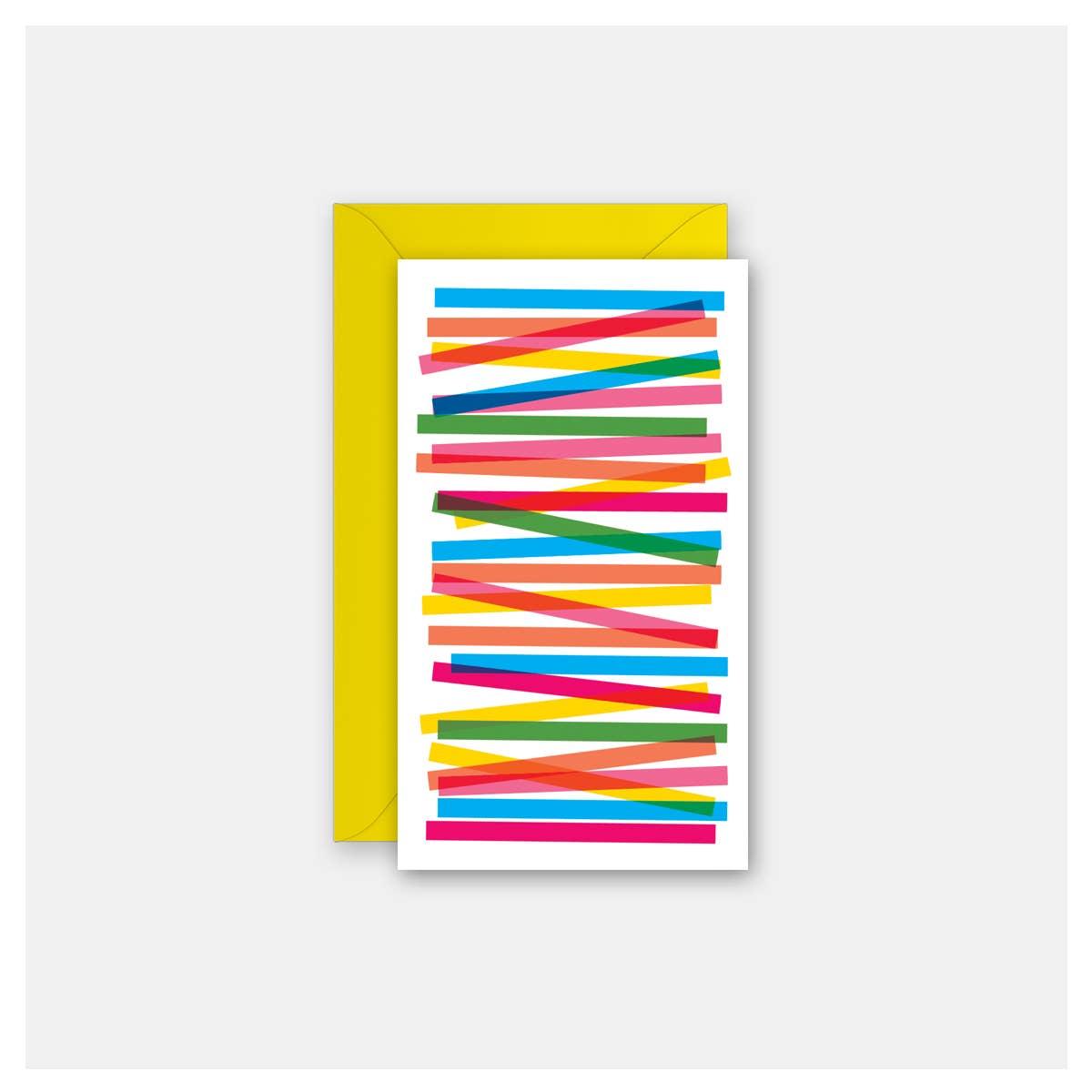 Colored Sticks - Gift Enclosure Card