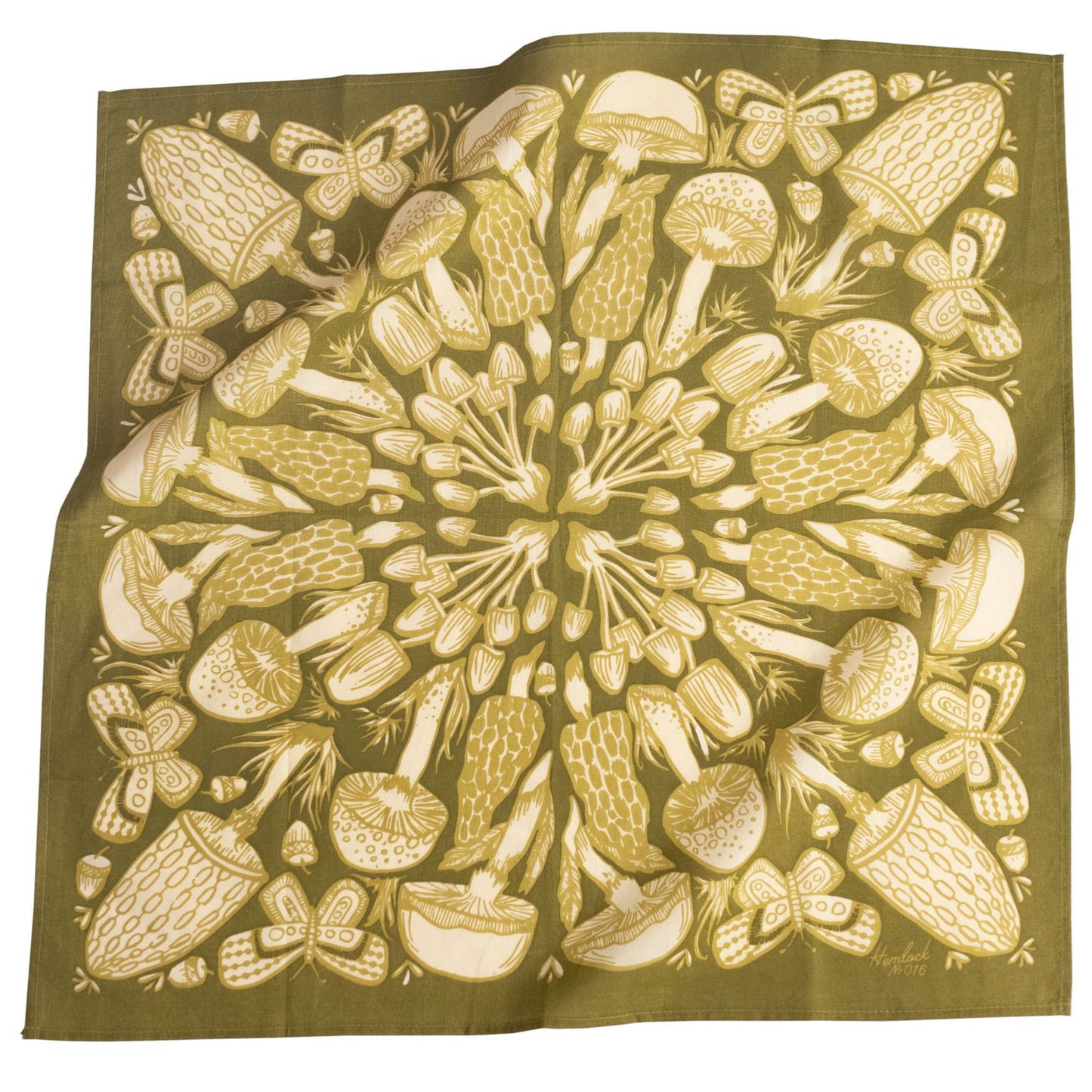 No. 016 Mushrooms Bandana